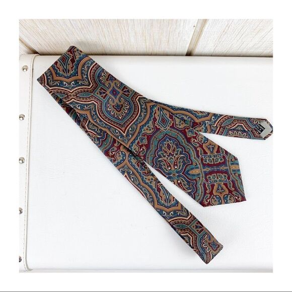 Christian Dior Monsieur Silk Patterned Tie‎ - Picture 1 of 7